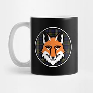 Good Ol Fox Patch with MacLaren Tartan Background - If you used to be a Fox, a Good Old Fox too, you'll find this bestseller critter patch design perfect. Mug